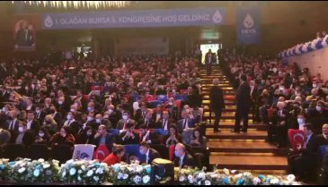 Bursa'da, DEVA Partisi 1. Olağan İl Kongresi gerçekleşiyor