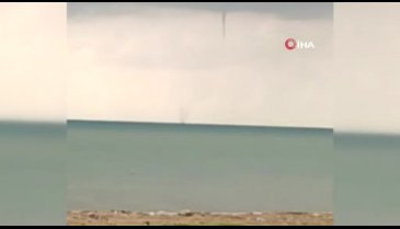 Antalya'da denizde iki farklı hortum çıktı!