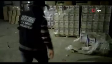İzmir'de kaçakçılara baskın! Binlerce litre ele geçirildi