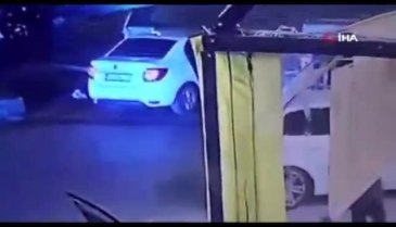 Samsun'da pompalı tüfekli dehşet anları kamerada