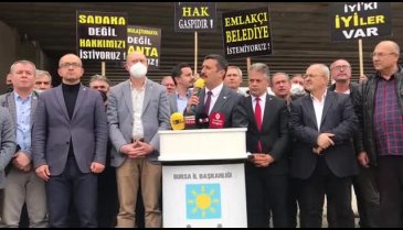 İYİ Parti Bursa İl Başkanı Türkoğlu: Vatandaşın sabrı taştı