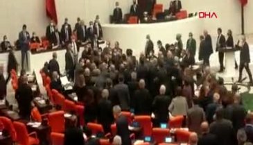 Bütçe görüşmelerinde yumruklu kavga - 1