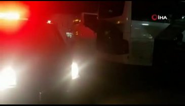 Bursa'da yolcu otobüsüne rötar yaptıran operasyon