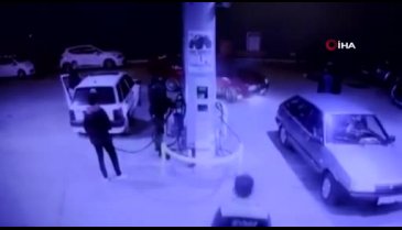 Bursa'da benzinlikte faciadan dönüldü