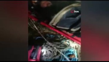 Bursa'da kar sevinci yaşarken uçuruma yuvarlandı