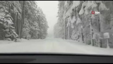 Uludağ'da kar kalınlığı 40 santimetreye çıktı