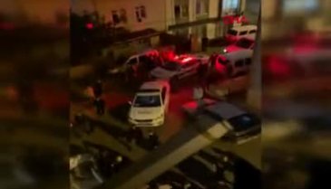 İki aile arasındaki kavgada bir kadın hastane önünde silahla vuruldu