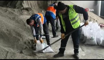 Bursa'da Osmangazi Belediyesi kara kışa hazır!