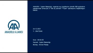 Bursa dahil 27 ilde 'Tırpan' operasyonu