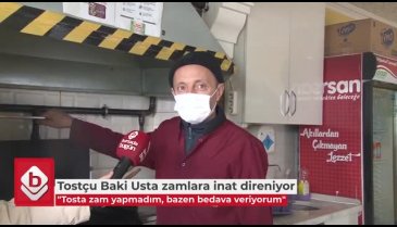 Bursa'da küçük bir dükkan koca bir yürek (ÖZEL HABER)