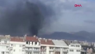 Bursa'da geri dönüşüm tesisinde yangın!