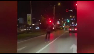 Bursa'da trafik magandaları sahnede!