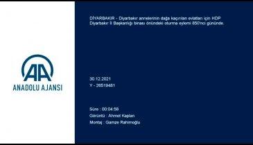 Diyarbakır anneleri 850 gündür evlat nöbetinde