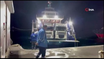 Bursa'dan kalkan TIR'ın kaçak yolcuları Çanakkale'de yakalandı