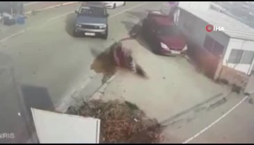 Bursa'da cipe motosiklet çarptı
