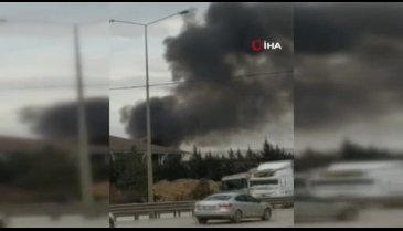 Bursa'da geri dönüşüm tesisi alevlere teslim oldu
