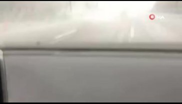 Bursa'da video çeken yolcu kazayı kaydetti