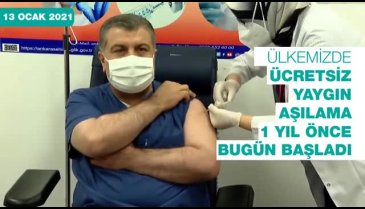 Bakan Koca: "Yaygın aşı bizi normal hayata oldukça yaklaştırdı"