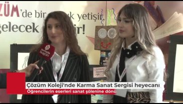Bursa'da öğrencilerin elinden 'Karma sanat' (ÖZEL HABER)