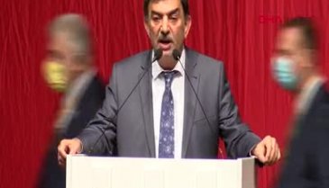 İstanbul'da taksicilerin genel kurulunda olay bitmiyor! Kürsüden ip attı