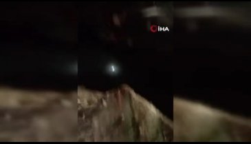 Sakarya'da kapalı yola giren otomobil kanala düştü