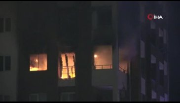 Gece yarısı korkutan yangın! Ev kül oldu