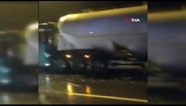 TEM'de zincirleme kaza: 13 yaralı