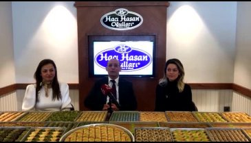 3 tekerden 5 kıtaya... Baklavalarıyla dünyayı fethediyor&nbsp;(ÖZEL HABER)