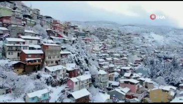 Bursa'da kartpostallık görüntüler oluştu...