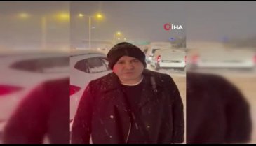 Şafak Sezer yolda kaldı: "Allah rızası için sesimizi duyun"
