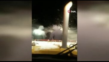 Bursa'da kar nedeniyle mahsur kalan 5 kişi kurtarıldı
