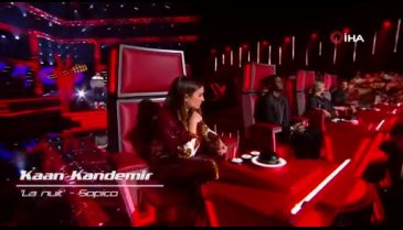 Belçika'da 'The Voice' yarışmasına katılan Türk genci büyük beğeni aldı