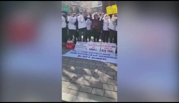 Tüm-Emekli-Sen Bursa Şubesinden protesto