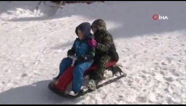 Uludağ doldu taştı
