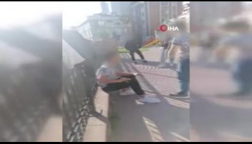 Parkta dehşet! Görüntüleri izleyen baba şikayetçi oldu