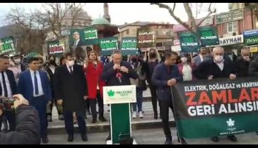 Gelecek Partisi Bursa İl Başkanlığı'ndan zam açıklaması