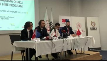 Uluslararası Göç Politikaları Geliştirme Merkezi basın açıklaması gerçekleştiriyor&nbsp;