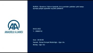Bursa'da çelik kasa farelerine ense!