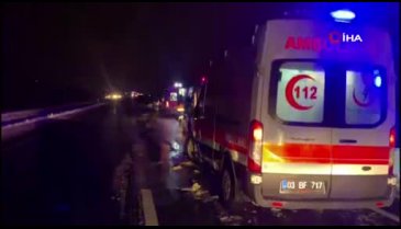 Yolcu otobüsü şarampole devrildi!