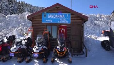 Bursa Uludağ'da kaybolanlar, termal dronla bulunuyor