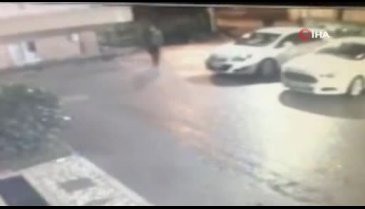 Bursa'da site bahçesinde motosiklet hırsızlığı