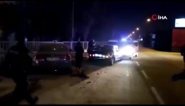 Bursa'da alkollü sürücü kaçarken kazaya karıştı