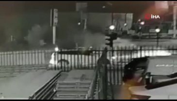 Balıkesir Edremit'teki korkunç kaza kamerada