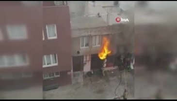 Bursa'da işyerinde yangın