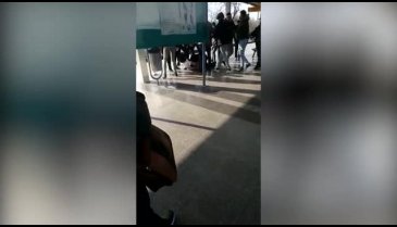 Bursa'da metro durağında iki genç grup arasında kavga