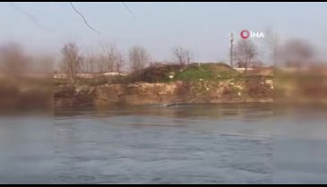 Kaçmak için atladığı nehirden çıkamadı
