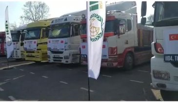 Bursa İHH'den 50 TIR'lık yardım konvoyu uğurlaması - 2