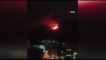 Bursa'da korkutan bağ evi yangını