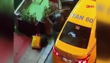 İstanbul'da alkollü turist ortalığı birbirine kattı