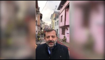 Gürsu'da evler yanıyor